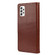 Samsung Galaxy A23 5G Butterfly Flower Pattern Flip Leather Phone Case - Brown