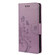 Samsung Galaxy A23 5G Butterfly Flower Pattern Flip Leather Phone Case - Light Purple