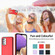 Samsung Galaxy A23 4G / F23 5G / M23 5G Leather Texture Full Coverage Phone Case - Red