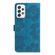 Samsung Galaxy A23 5G Flower Embossing Pattern Leather Phone Case - Blue
