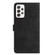 Samsung Galaxy A23 5G Flower Embossing Pattern Leather Phone Case - Black