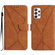 Samsung Galaxy A23 4G / 5G Stitching Embossed Leather Phone Case - Brown