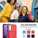 Samsung Galaxy A23 4G / F23 5G / M23 5G Shockproof Leather Phone Case with Card Holder - Red
