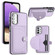 Samsung Galaxy A23 4G / F23 5G / M23 5G Shockproof Leather Phone Case with Card Holder - Purple