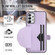 Samsung Galaxy A23 4G / F23 5G / M23 5G Shockproof Leather Phone Case with Card Holder - Purple