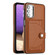 Samsung Galaxy A23 4G / F23 5G / M23 5G Shockproof Leather Phone Case with Card Holder - Brown