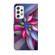 Samsung Galaxy A23 5G Crystal 3D Shockproof Protective Leather Phone Case - Colorful Flower
