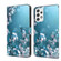 Samsung Galaxy A23 5G Crystal 3D Shockproof Protective Leather Phone Case - Plum Flower
