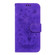 Samsung Galaxy S22 5G Butterfly Rose Embossed Leather Phone Case - Purple