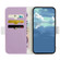 Samsung Galaxy S22 5G Candy Color Litchi Texture Leather Phone Case - Light Purple