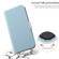 Samsung Galaxy S22 5G Candy Color Litchi Texture Leather Phone Case - Light Blue