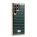 Samsung Galaxy S22 5G Fierre Shann Crocodile Texture Electroplating PU Phone Case - Green Samsung Galaxy S22 5G Fierre Shann Crocodile Texture Electroplating PU Phone Case - Green
