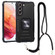 Samsung Galaxy S22 5G Lanyard Aluminum and TPU Phone Case - Black