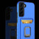 Samsung Galaxy S22 5G Card Shield Magnetic Holder Phone Case - Orange