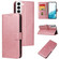 Samsung Galaxy S22 5G Calf Texture Buckle Flip Leather Phone Case - Rose Gold Samsung Galaxy S22 5G Calf Texture Buckle Flip Leather Phone Case - Rose Gold