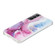 Samsung Galaxy S22 5G IMD Marble Pattern TPU Phone Case - Pink Blue