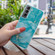 Samsung Galaxy S22 5G IMD Marble Pattern TPU Phone Case - Green