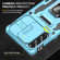 Samsung Galaxy S22 5G Armor PC + TPU Camera Shield Phone Case - Light Blue