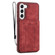 Samsung Galaxy S22 5G Dream Magnetic Back Cover Card Wallet Phone Case - Red Samsung Galaxy S22 5G Dream Magnetic Back Cover Card Wallet Phone Case - Red