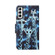 Samsung Galaxy S22 5G Colored Drawing Leather Phone Case - Giraffes