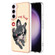 Samsung Galaxy S22 5G Electroplating Marble Dual-side IMD Phone Case - Lucky Dog