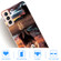 Samsung Galaxy S22 5G Colored Drawing Pattern High Transparent TPU Phone Protective Case - Desert Lion