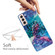 Samsung Galaxy S22 5G Colored Drawing Pattern High Transparent TPU Phone Protective Case - Chasing Dreams
