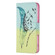 Samsung Galaxy S22 5G Colored Drawing Pattern Horizontal Flip Phone Leather Case with Holder & Card Slots & Wallet - Feather