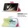 Samsung Galaxy S22 5G Colored Drawing Pattern Horizontal Flip Phone Leather Case with Holder & Card Slots & Wallet - Feather