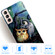 Samsung Galaxy S22 5G Colored Drawing Pattern High Transparent TPU Phone Protective Case - Owl