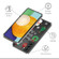 Samsung Galaxy S22 5G Christmas Patterned Clear TPU Phone Cover Case - Happy Yeti