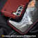 Samsung Galaxy S22 5G 2 in 1 Soft TPU Hard PC Phone Case - Red Rose Red