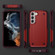 Samsung Galaxy S22 5G 2 in 1 Soft TPU Hard PC Phone Case - Red Rose Red