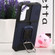 Samsung Galaxy S22 5G Sliding Camera Cover Design PC + TPU Shockproof Phone Case with Ring Holder & Card Slot - Blue