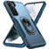 Samsung Galaxy S22 5G Pioneer Armor Heavy Duty PC + TPU Holder Phone Case - Blue
