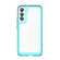 Samsung Galaxy S22 5G Colorful Series Acrylic + TPU Phone Case - Transparent Blue