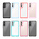 Samsung Galaxy S22 5G Colorful Series Acrylic + TPU Phone Case - Transparent Blue