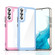 Samsung Galaxy S22 5G Colorful Series Acrylic + TPU Phone Case - Transparent Blue