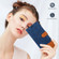 Samsung Galaxy S22 5G Splicing Leather Phone Case - Dark Blue