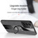 Samsung Galaxy S22 5G XINLI Stitching Cloth Textue TPU Phone Case with Ring Holder - Red