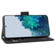 Samsung Galaxy S22 5G Skin Feel Magnetic Buckle Calf Texture PU Phone Case - Black