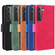 Samsung Galaxy S22 5G Skin Feel Magnetic Buckle Calf Texture PU Phone Case - Black