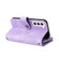 Samsung Galaxy S22 5G Multifunctional Card Slot Zipper Wallet Leather Phone Case - Purple