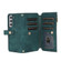 Samsung Galaxy S22 5G Dream 9-Card Wallet Zipper Bag Leather Phone Case - Green