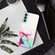 Samsung Galaxy S22 5G Hollow Marble Pattern TPU Precise Hole Phone Protective Case - Green