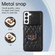 Samsung Galaxy S22 5G Card Slot Leather Phone Case - Black