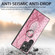 Samsung Galaxy S22 5G Snakeskin Ring Leather Back Cover Phone Case - Pink