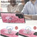 Samsung Galaxy S22 5G Snakeskin Ring Leather Back Cover Phone Case - Pink