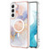 Samsung Galaxy S22 5G Marble Pattern Dual-side IMD Magsafe TPU Phone Case - White Marble