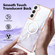 Samsung Galaxy S22 5G Marble Pattern Dual-side IMD Magsafe TPU Phone Case - White 006